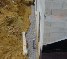 Et voila la tranchée est comblée.