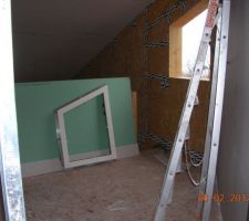 Emplacement du bureau sur la mezzanine