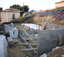 D&eacute;but du garage.