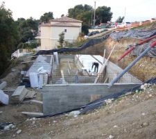 Préparation dalle vide sanitaire.
