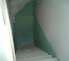 Escalier beton