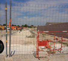 Viabilisation du lotissement en cours