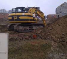 Demarrage: terrassement