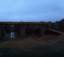 Reprise des travaux après le froid polaire....!!