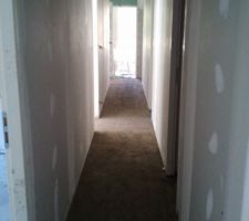 Couloir - Chape finie