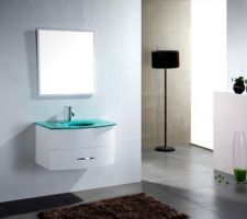 Meuble de notre salle d'eau dans notre chambre