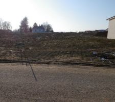 Terrain nu avant d&eacute;marrage des travaux