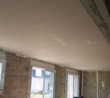 Plafond en platre