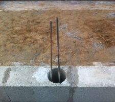 Est-ce normal qu'il n'y ai pas de béton ?