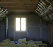 Isolation des pignons et des rampants