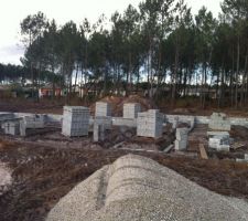 Pose du vide sanitaire