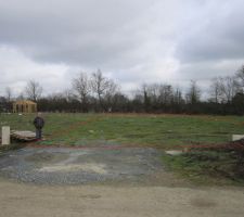 D&eacute;limitation du terrain