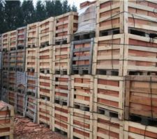 Palettes de terre cuite chez Barthe &agrave; Gratens
