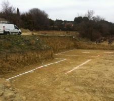 Premiers coups de tractopelle