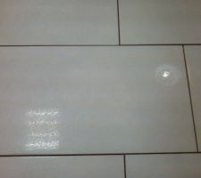 Carrelage murale SDB (gris blanc)