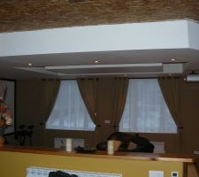 Voila le final vu de la salle a manger