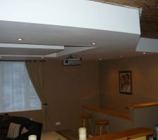 Vu avec les demi murs termin&eacute;s