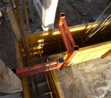 Coffrage pour les longrines