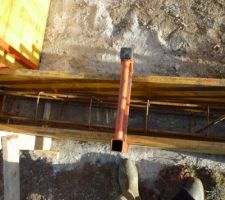 Coffrage pour les longrines