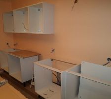 Cuisine en cours :) fixer le haut !