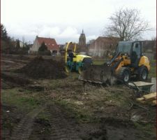 Début de la viabilisation le 5 mars 2012