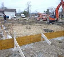 Mise en place du concass&eacute;.