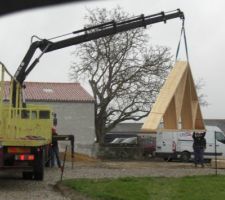 Fermette en lévitation.