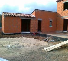 Pose des appuis de fenetre