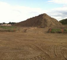 Terrain en pr&eacute;paration