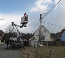 Installation du coffret de chantier!