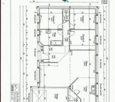 Les plans définitifs de la maison