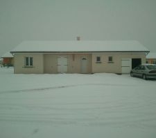 La maison sous la neige !!