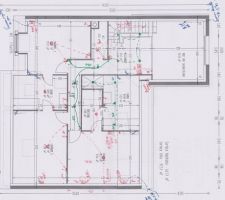 Plan du R 1 Électricité issu de la MAP