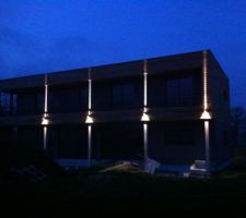 Spots sur poteaux extérieurs
Modèle SLV Out-Beam G8,5