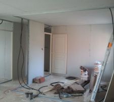 Ca y est on en voit le bout de la fin de ce placo lol!!!!!!