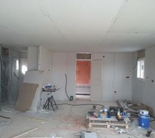 L'emplacement de la future cusine