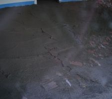 Chape traditionnelle d'enrobage du plancher chauffant