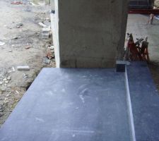 Pierre bleue en appuis de fenêtres