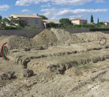 Fondations de 1m50 de profondeur