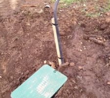 Pose du compteur Veolia et du robinet