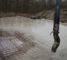 60 m cube de béton !