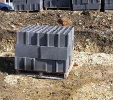 Livraison mat&eacute;riaux pour vide sanitaire