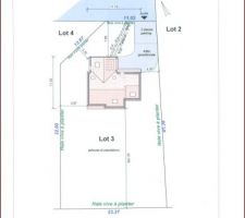 Plan de masse provisoire