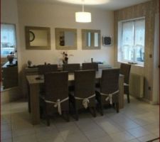 Changement de couleur .... avant de rafraichier la cuisine.