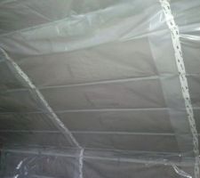 Vue de détail de la membrane d'étanchéité