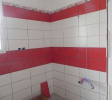 Faience salle de bain bas