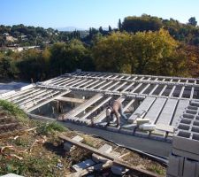 Pr&eacute;paration dalle rdc.