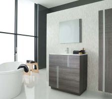 Meuble   colonne salle de bain parents