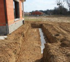 Fondations de la cave