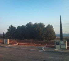 Et voilà, la future entrée de notre petite maison